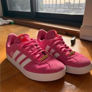 Pink Suede Adidas